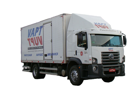 Caminhão Truck da frota Vapt Vupt