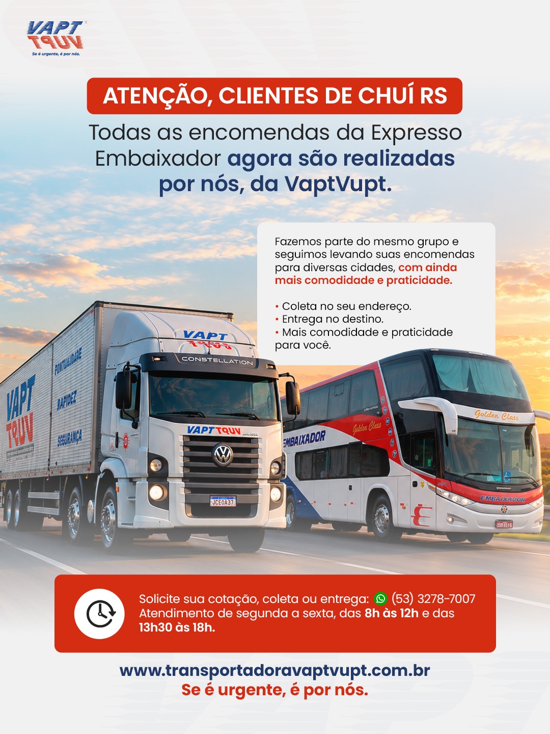 Nova forma de envios